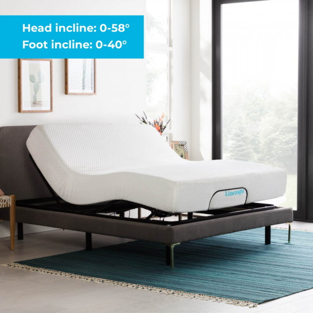 LINENSPA Adjustable Bed Base 